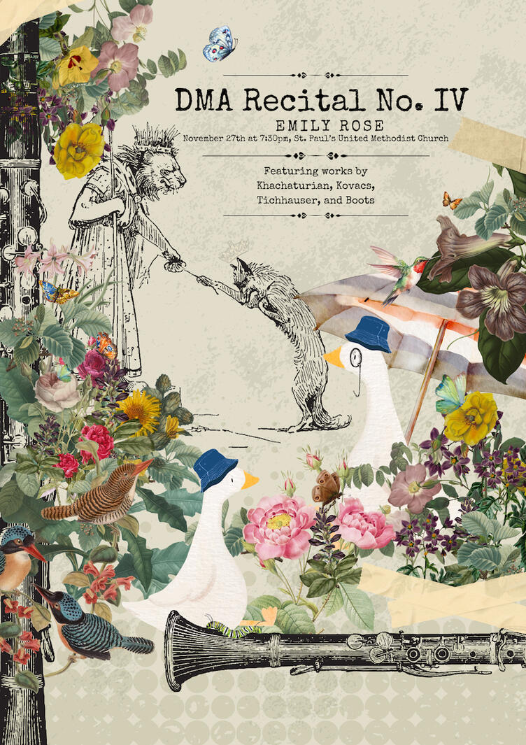 Recital Poster